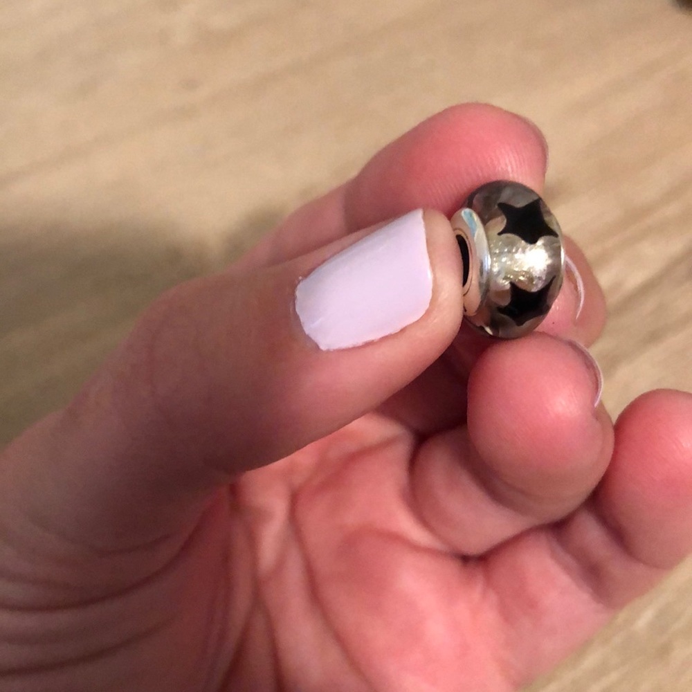 Retired Pandora Murano star charm